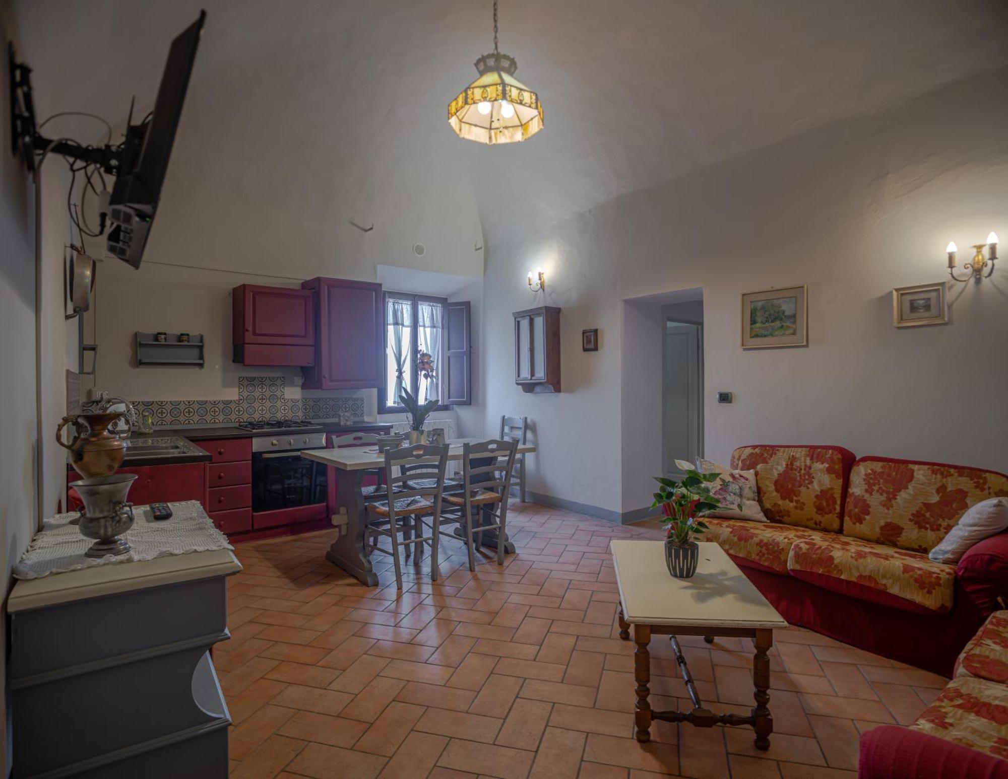 Апартаменты Casa Il Castello Гамбасси-Терме Экстерьер фото